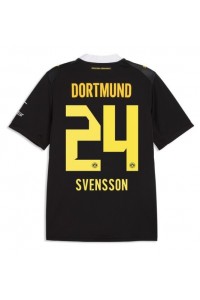 Borussia Dortmund Daniel Svensson #24 Fotballdrakt Borte Klær 2026-27 Korte ermer